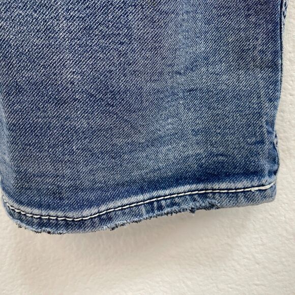 Mens Silver Grayson Blue Jeans 34/32 Straight Leg Mid Rise Med Wash Straight - Picture 11 of 16